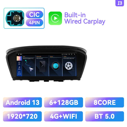 XONRICH 6GB 128GB Android 12 BMW Car Radio / BMW 5Series Multimedia Carplay