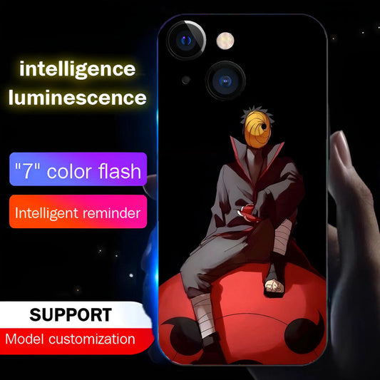 Tobi Smart Control LED Music Luminous Phone Case for Iphone/Samsung