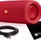 Flip 5: Portable Wireless Bluetooth Speaker, IPX7 Waterproof - Red