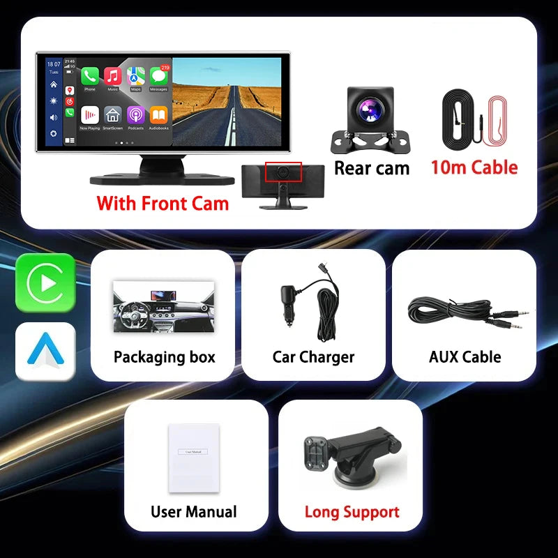 Car DVR Wireless Carplay Android